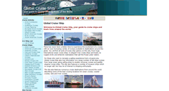 Desktop Screenshot of globalcruiseship.com